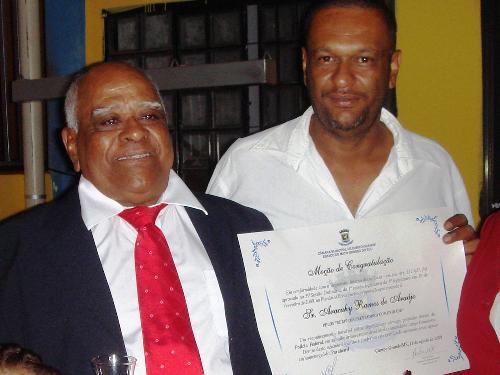 PRESIDENTE DO SINPEF/MS PARTICIPA HOMENAGEM AO APF ARACUHY