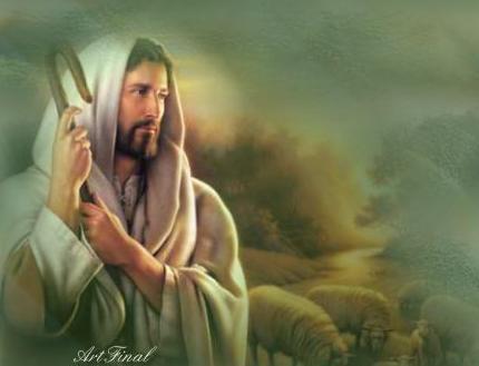 O SENHOR É MEU PASTOR. FELIZ PÁSCOA!!