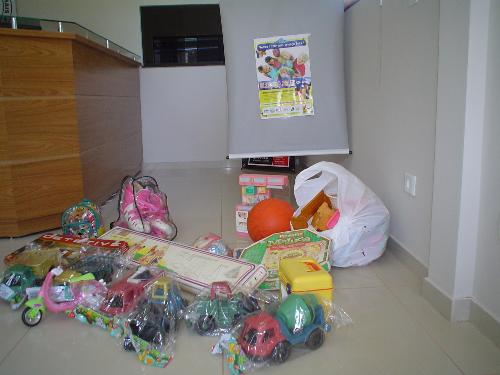 Campanha criança feliz SINPEF/MS - CDL jovem 2010.