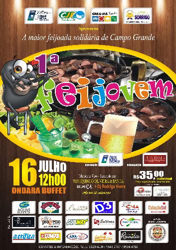 PARTICIPE DA 1ª FEIJOVEM – FEIJOADA SOLIDÁRIA.